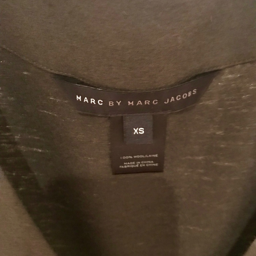 Marc by Marc Jacobs olive green wool dress XS